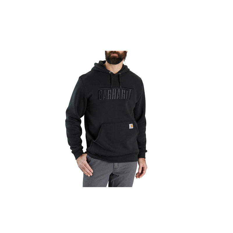 Load image into Gallery viewer, Carhartt Loose Fit Midweight Embroidered Logo Graphic Sweatshirt Front View
