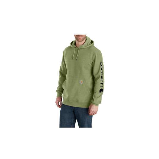 Carhartt Loose Fit Midweight Logo Sleeve Graphic Sweatshirt Front View