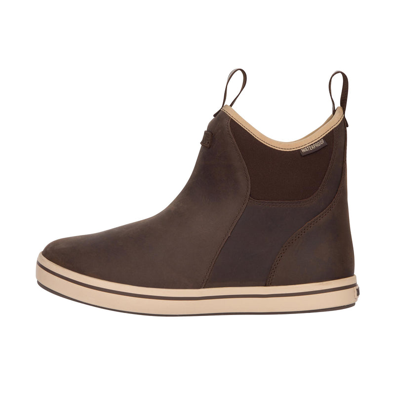 Load image into Gallery viewer, Xtratuf Ankle Deck Boot Leather Left Profile
