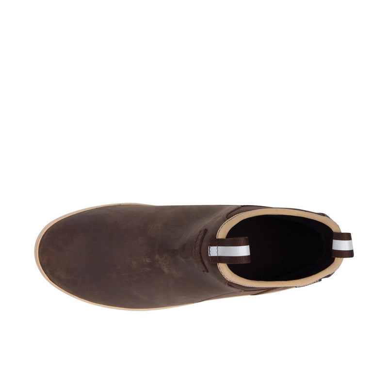 Load image into Gallery viewer, Xtratuf Ankle Deck Boot Leather Top View
