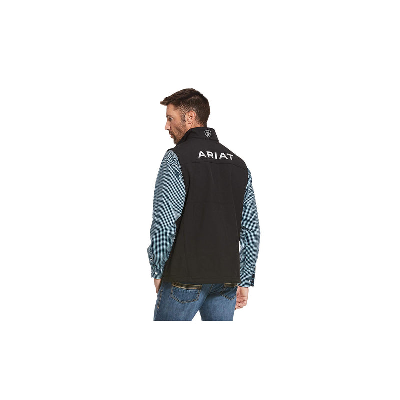 Load image into Gallery viewer, Ariat Logo 2.0 Softshell Vest Back View
