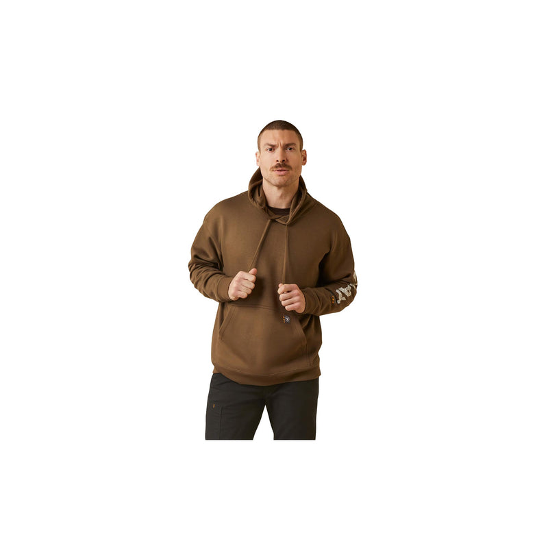 Load image into Gallery viewer, Ariat Rebar Roughneck Pullover Hoodie Front View
