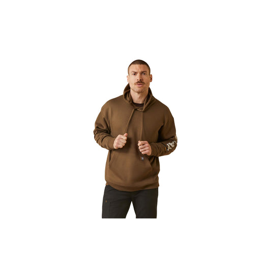 Ariat Rebar Roughneck Pullover Hoodie Front View