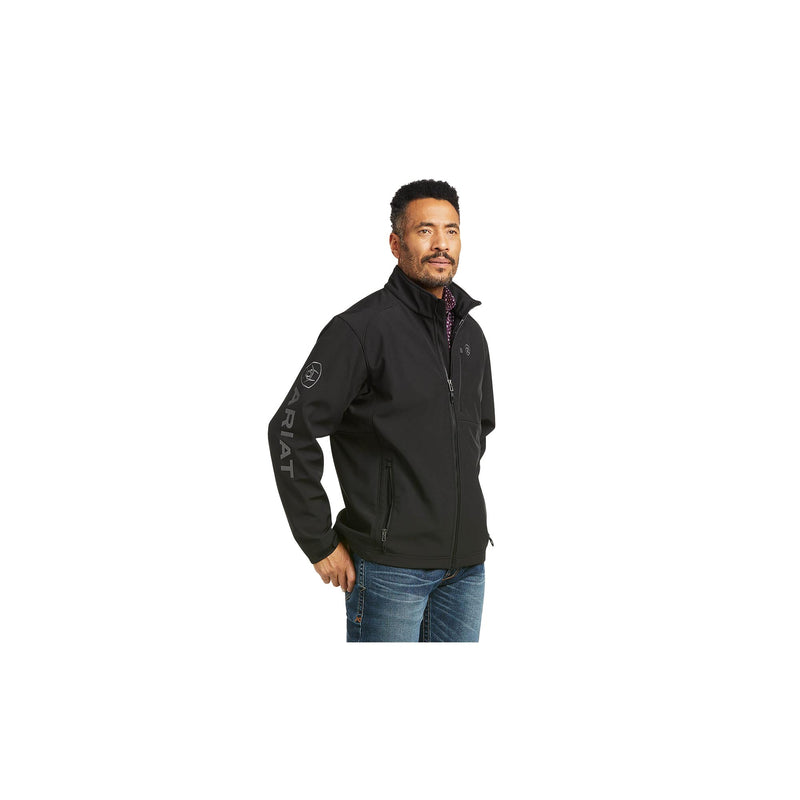 Load image into Gallery viewer, Ariat Logo 2.0 Patriot Softshell Water Resistant Jacket Front View
