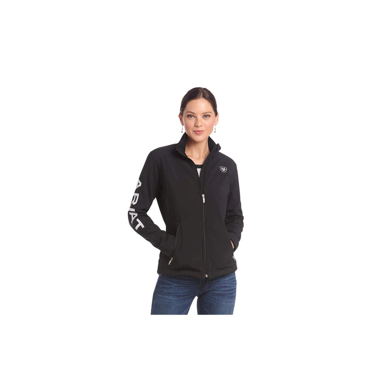 Load image into Gallery viewer, Ariat New Team Softshell Jacket Front View
