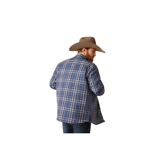 Ariat Retro Long Sleeve Hanley Shirt Jacket Back View
