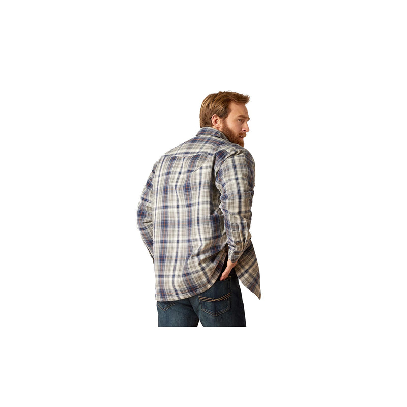 Load image into Gallery viewer, Ariat Retro Long Sleeve Hoover Shirt Jacket Back View
