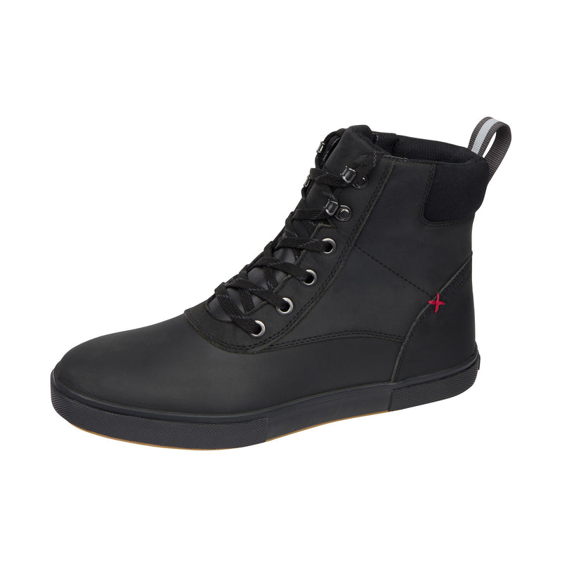 Load image into Gallery viewer, Xtratuf Ankle Deck Boot Leather Lace Left Angle View
