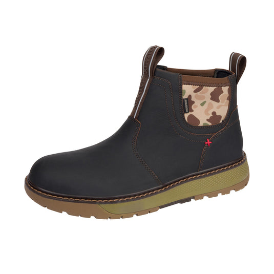Xtratuf Bristol Bay Leather Chelsea Boot Left Angle View
