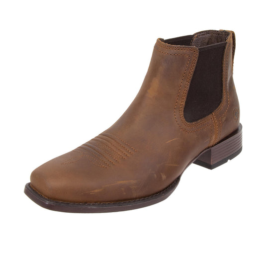 Ariat Booker Ultra Square Toe Left Angle View