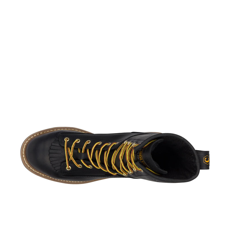 Load image into Gallery viewer, Carolina Spruce 8 Inch Logger Steel Toe Top View
