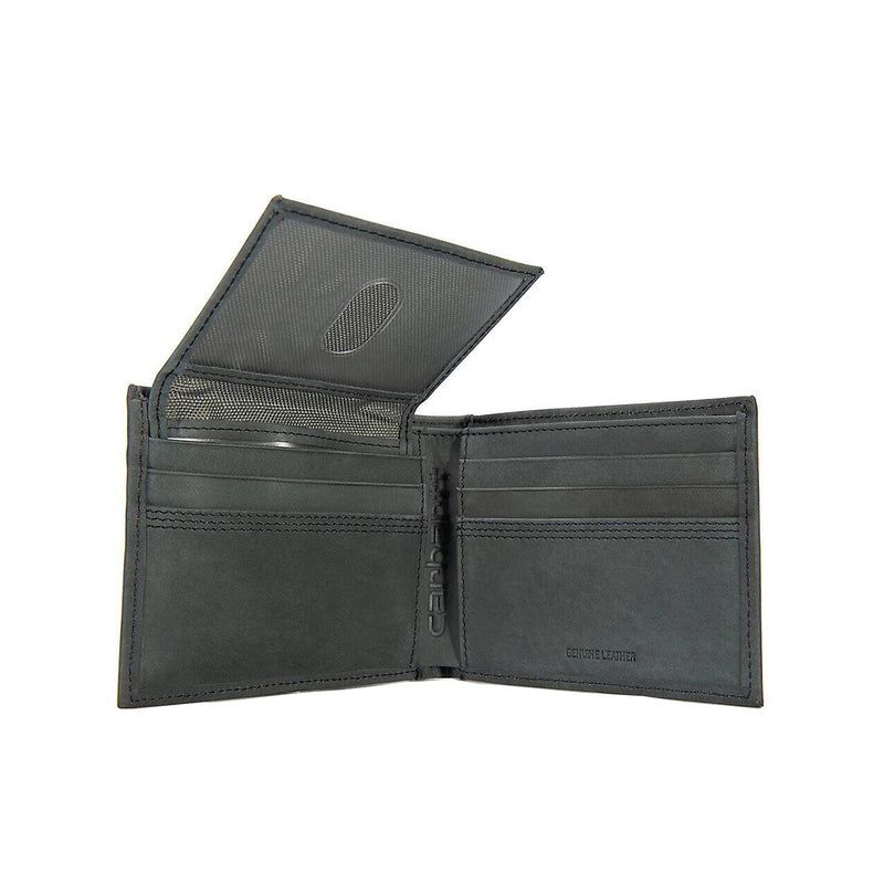 Load image into Gallery viewer, Carhartt Leather Triple Stitched Passcase Inside View
