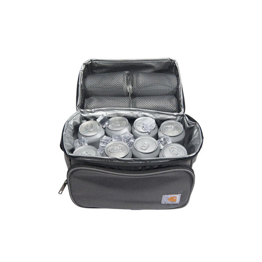 Carhartt Insulated 12 Can 2 Compartment Lunch Cooler Inside View
