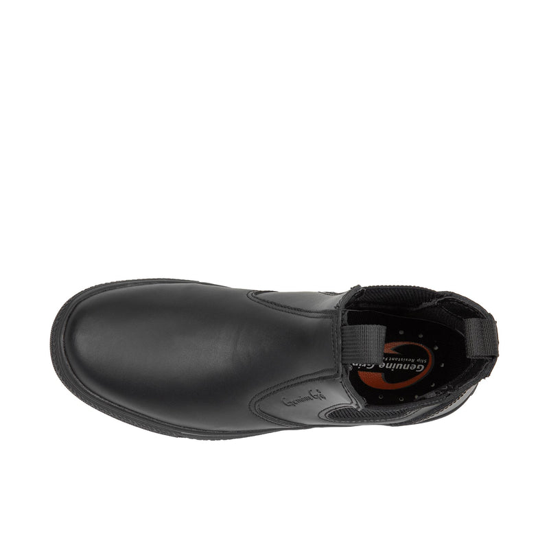 Load image into Gallery viewer, Genuine Grip Pull On Work Boots Soft Toe Top View
