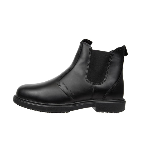 Genuine Grip Pull On Work Boots Soft Toe Left Profile