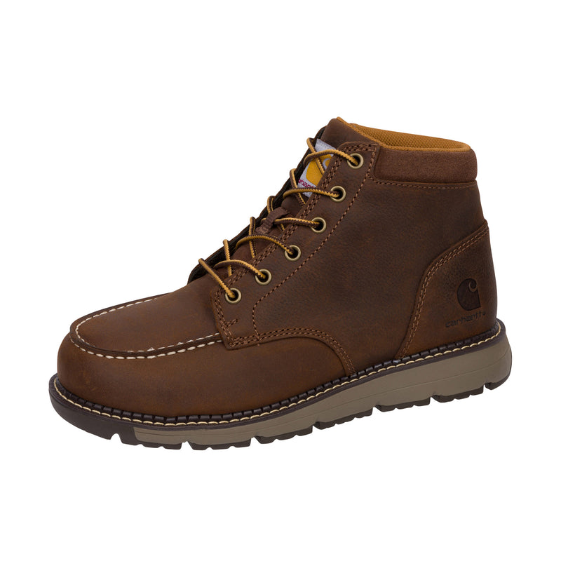Load image into Gallery viewer, Carhartt Millbrook Moc Toe Wedge Boot Steel Toe Left Angle View
