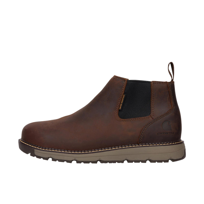 Load image into Gallery viewer, Carhartt Millbrook Water Resistant Romeo Wdge Boot Steel Toe Left Profile
