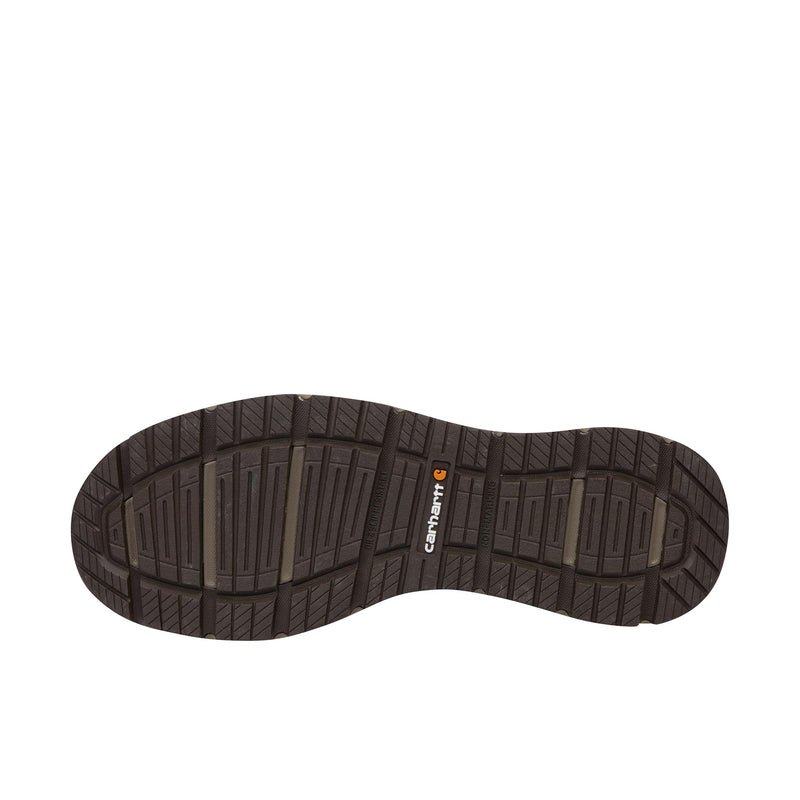 Load image into Gallery viewer, Carhartt Millbrook Water Resistant Romeo Wdge Boot Steel Toe Bottom View

