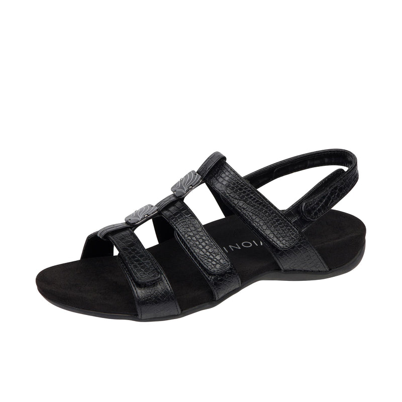 Load image into Gallery viewer, Vionic Amber Adjustable Sandal Left Angle View
