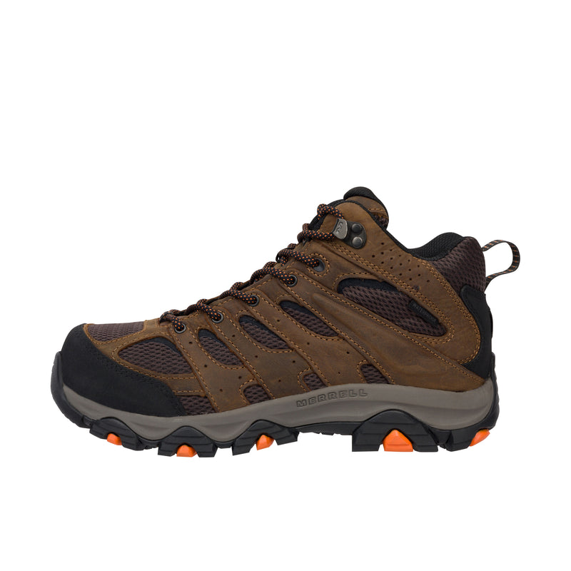 Load image into Gallery viewer, Merrell Work Moab Vertex Mid Carbon Fiber Toe Left Profile
