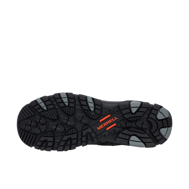 Load image into Gallery viewer, Merrell Work Moab Vertex Mid Carbon Fiber Toe Bottom View
