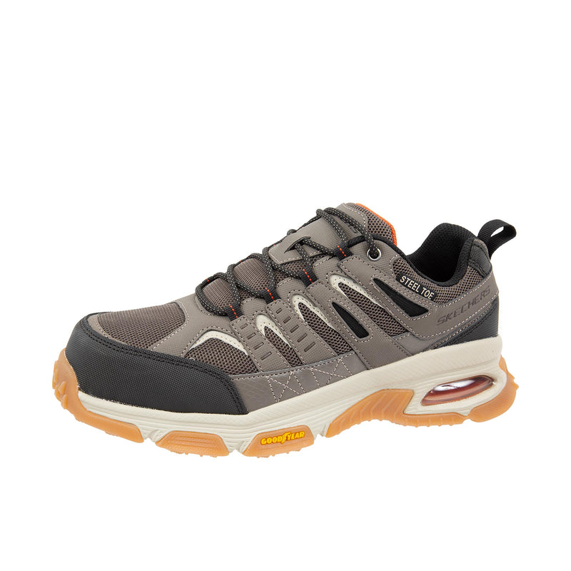 Load image into Gallery viewer, Skechers Skech Air Envoy Steel Toe~Arcket Left Angle View
