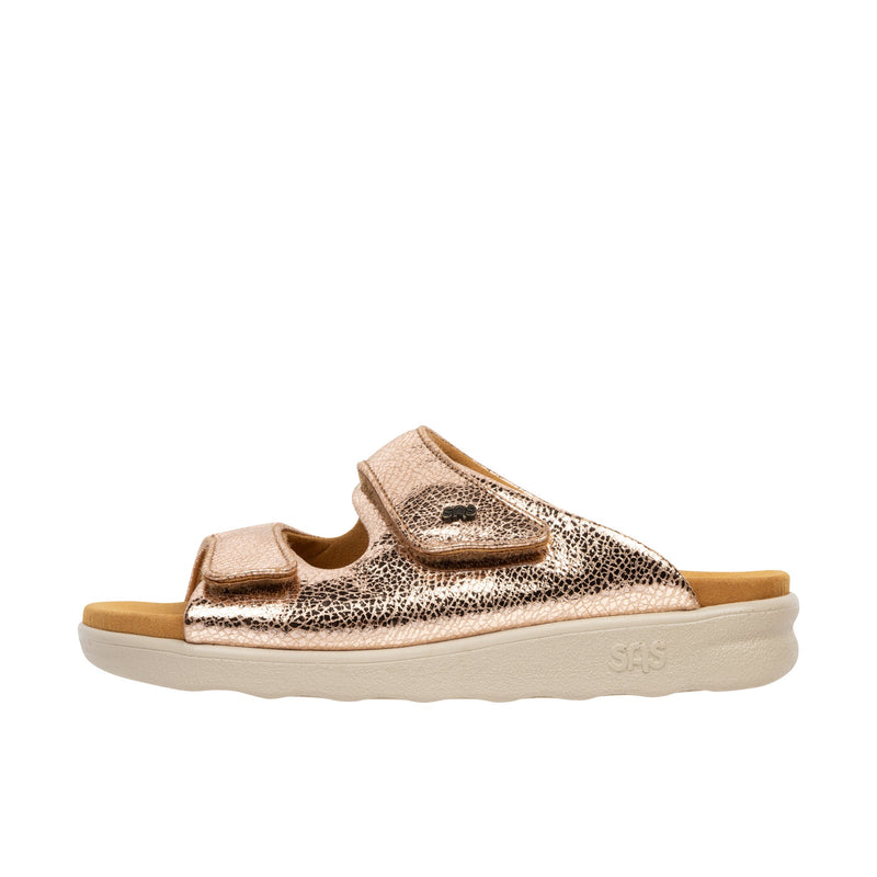 Load image into Gallery viewer, SAS Cozy Sandal Left Profile
