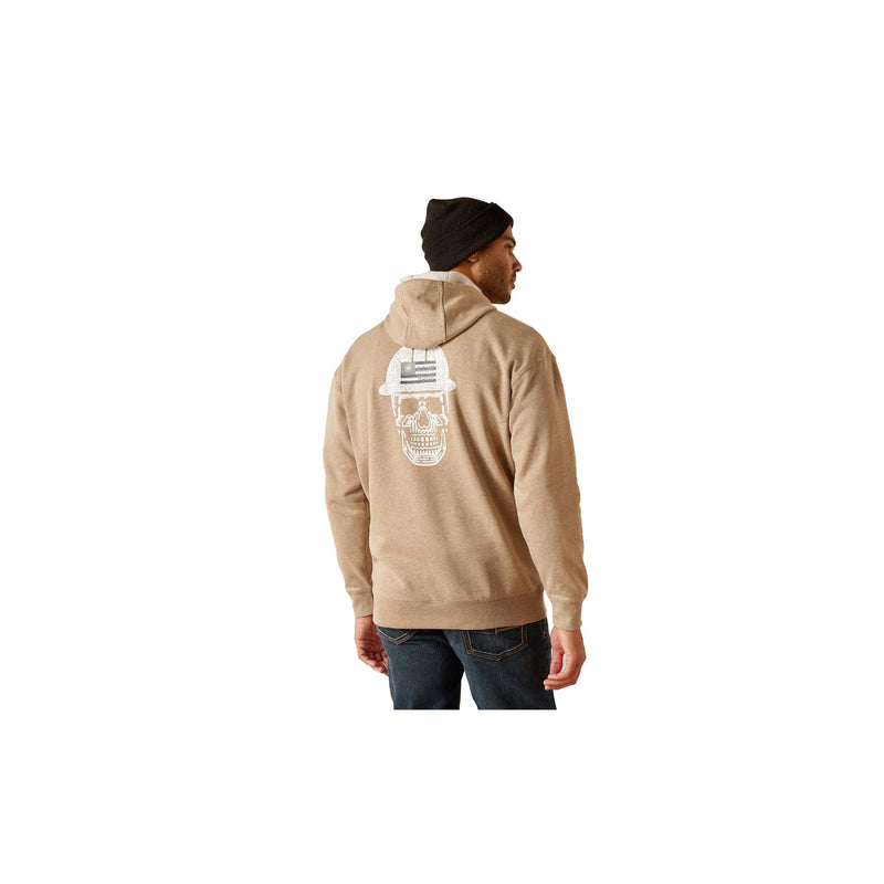 Load image into Gallery viewer, Ariat Rebar Roughneck Pulover Hoodie Back View
