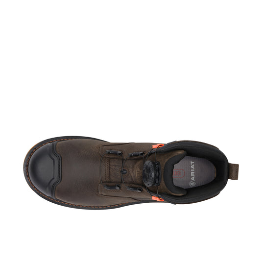 Ariat Stump Jumper 6 Inch BOA H2O Composite Toe Top View