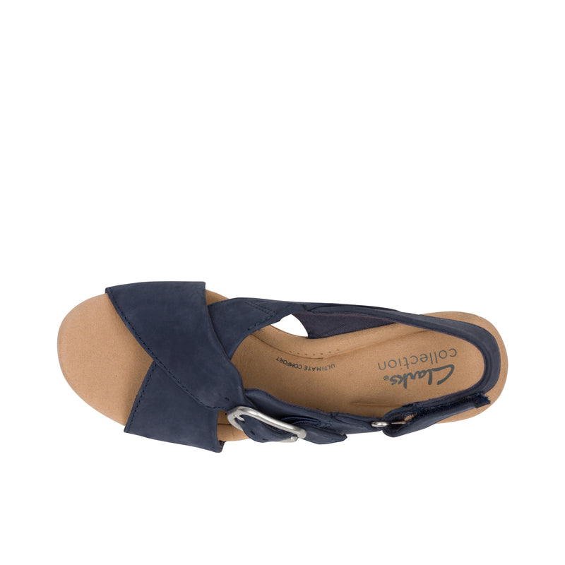 Load image into Gallery viewer, Clarks Giselle Dove Top View
