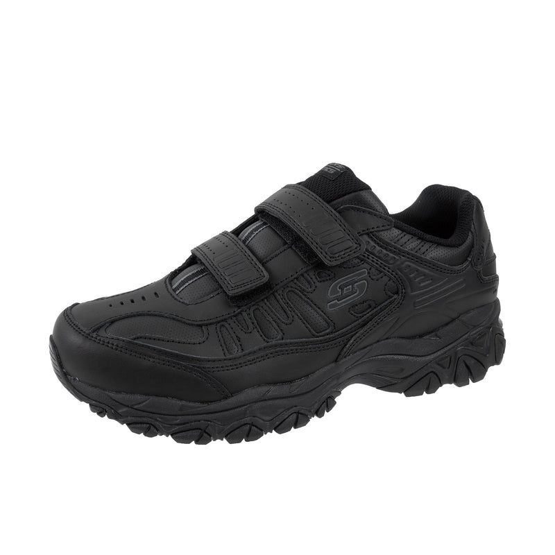 Load image into Gallery viewer, Skechers After Burn Memory Fit - Final Cut (Wide) Black/Black

