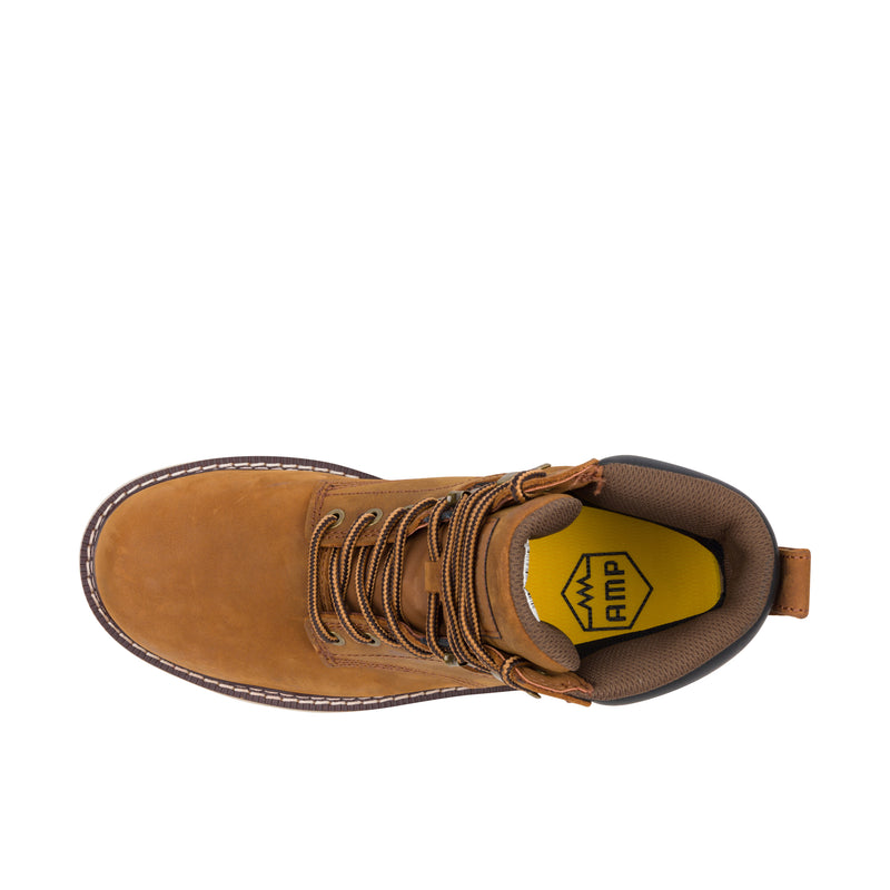 Load image into Gallery viewer, Georgia Boot Core 37 Wedge 6 Inch Soft Toe Top View
