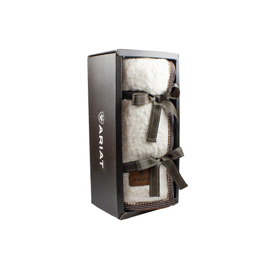 Ariat Snuggle Blanket in a Box with Ribbons