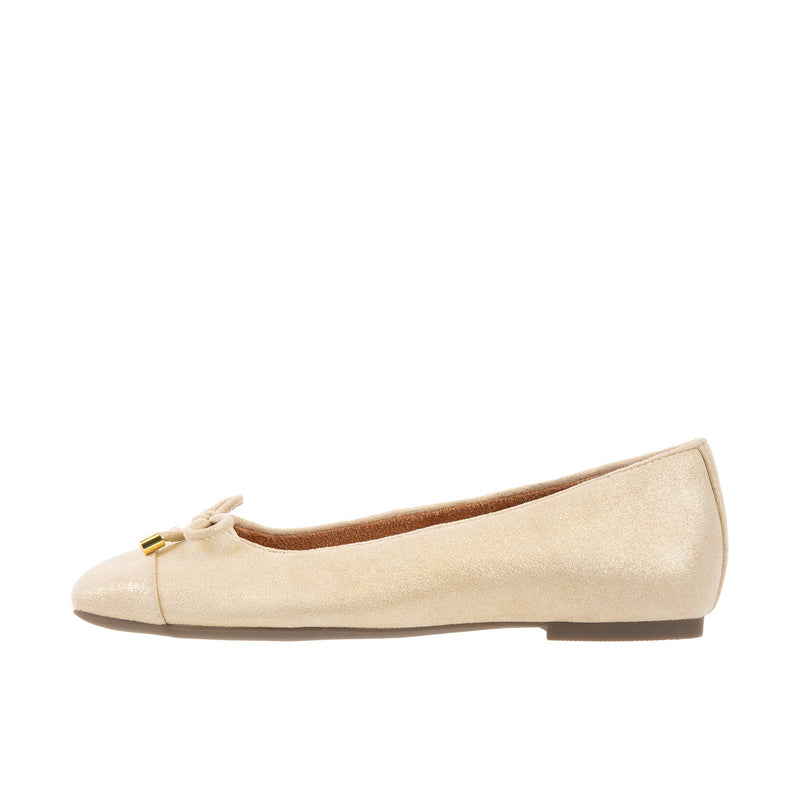 Load image into Gallery viewer, Vionic Womens Klara Ballet Flat Gold
