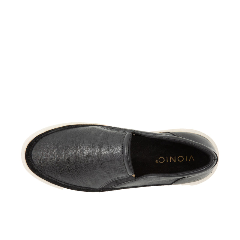Load image into Gallery viewer, Vionic Womens Kearny Platform Slip On Sneaker Black
