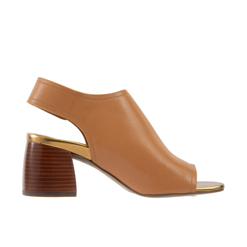 Load image into Gallery viewer, Vionic Womens Valencia Heeled Sandal Camel
