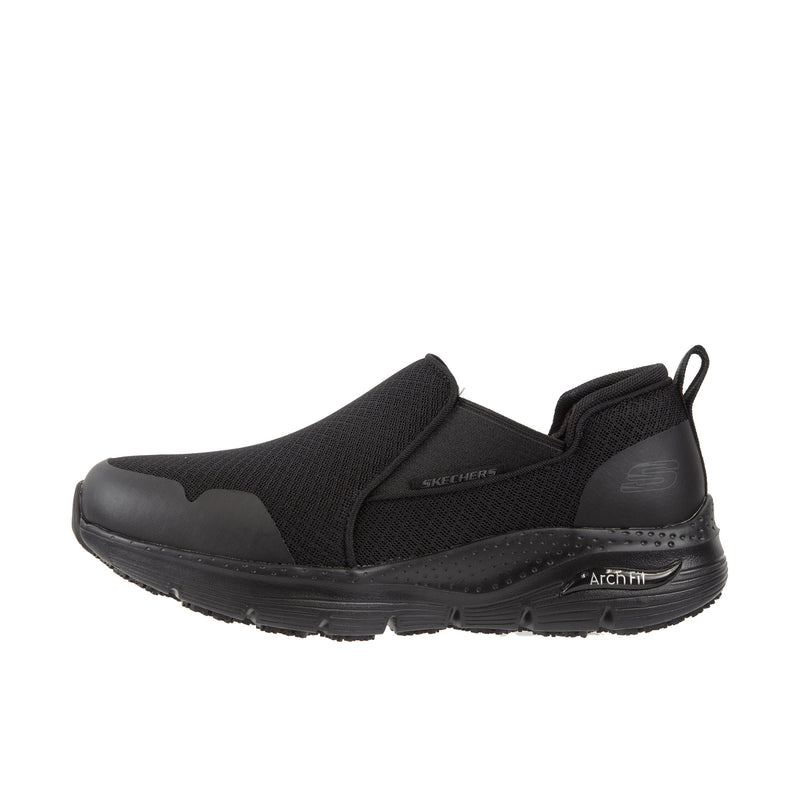 Load image into Gallery viewer, Skechers Arch Fit - Tineid Soft Toe Black
