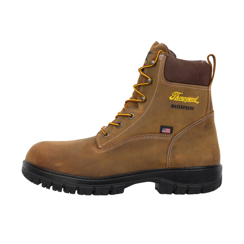 Load image into Gallery viewer, Thorogood Genesis Series Brule 6 Inch Soft Toe Left Profile
