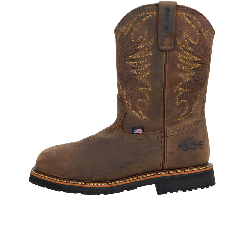 Load image into Gallery viewer, Thorogood Work Western Willow 11 Inch Composite Toe Left Profile
