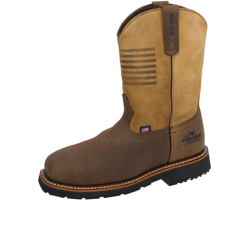 Load image into Gallery viewer, Thorogood Work Western Independence 11 Inch Composite Toe Left Angle View

