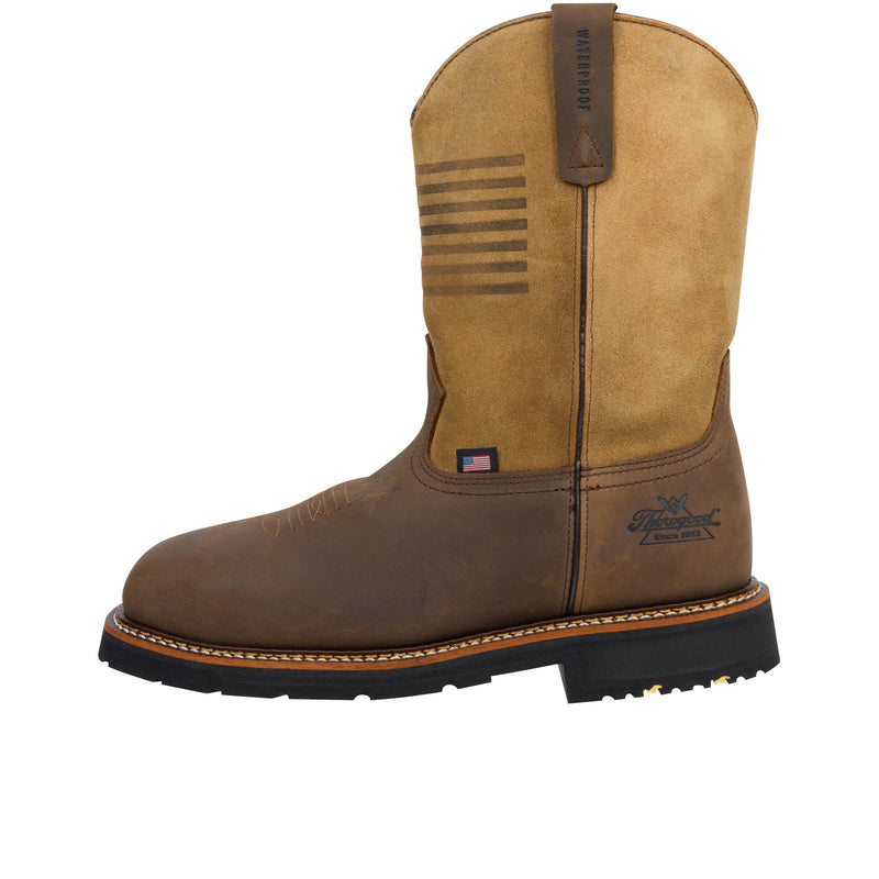 Load image into Gallery viewer, Thorogood Work Western Independence 11 Inch Composite Toe Left Profile
