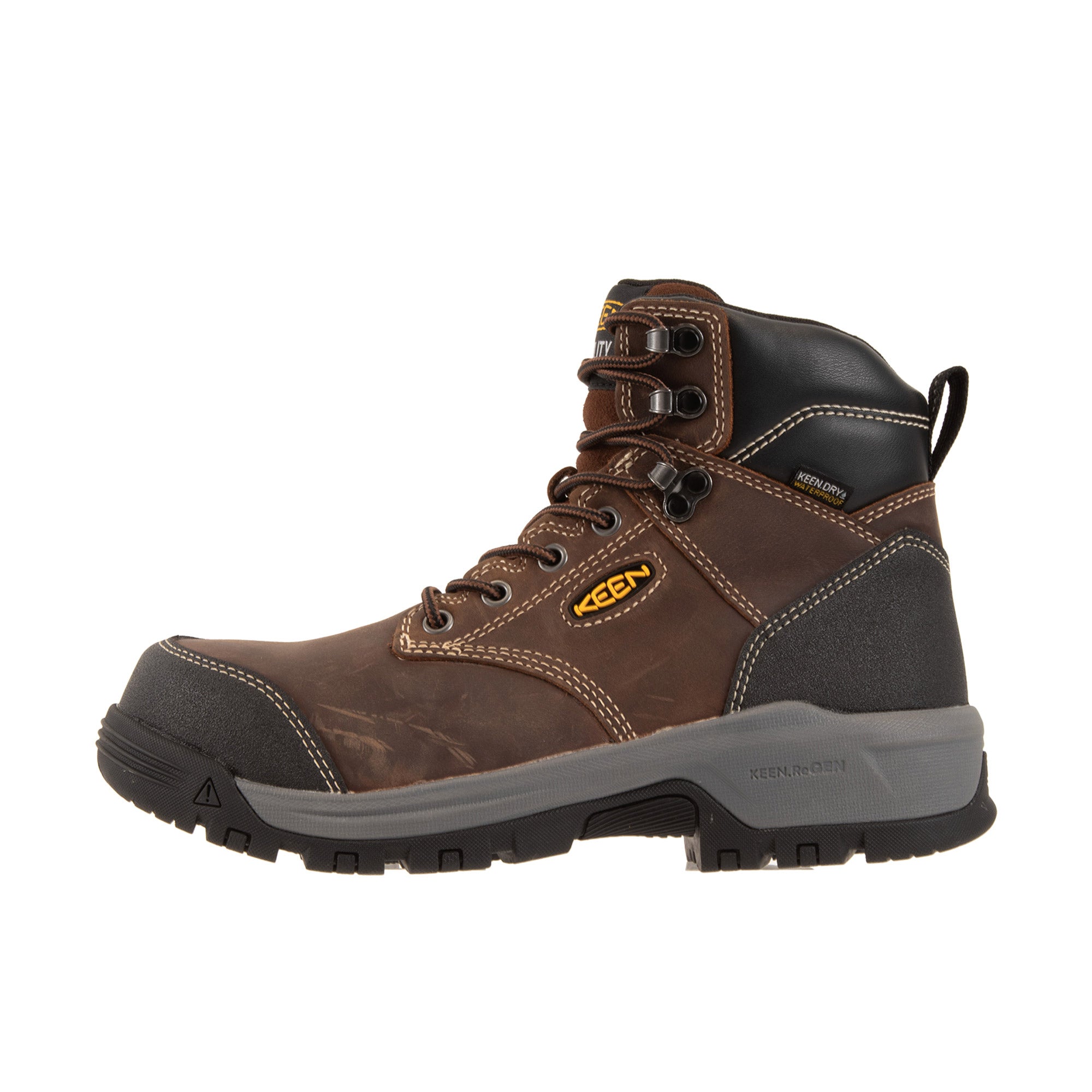 Keen Utility Evanston 6 Inch Carbon Toe Bison Black