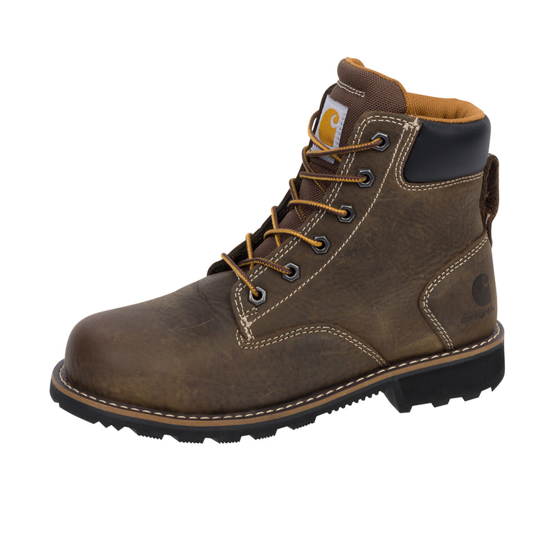 Load image into Gallery viewer, Carhartt Frontier 6 Inch Water Resistant Boot Steel Toe Left Angle View
