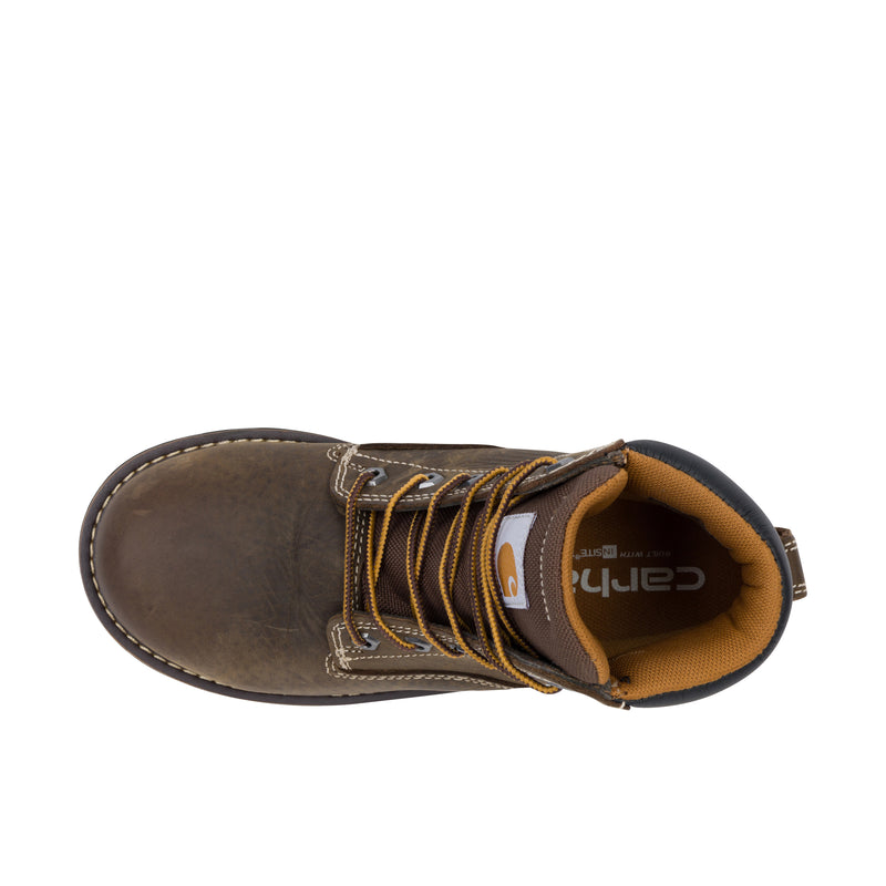 Load image into Gallery viewer, Carhartt Frontier 6 Inch Water Resistant Boot Steel Toe Top View
