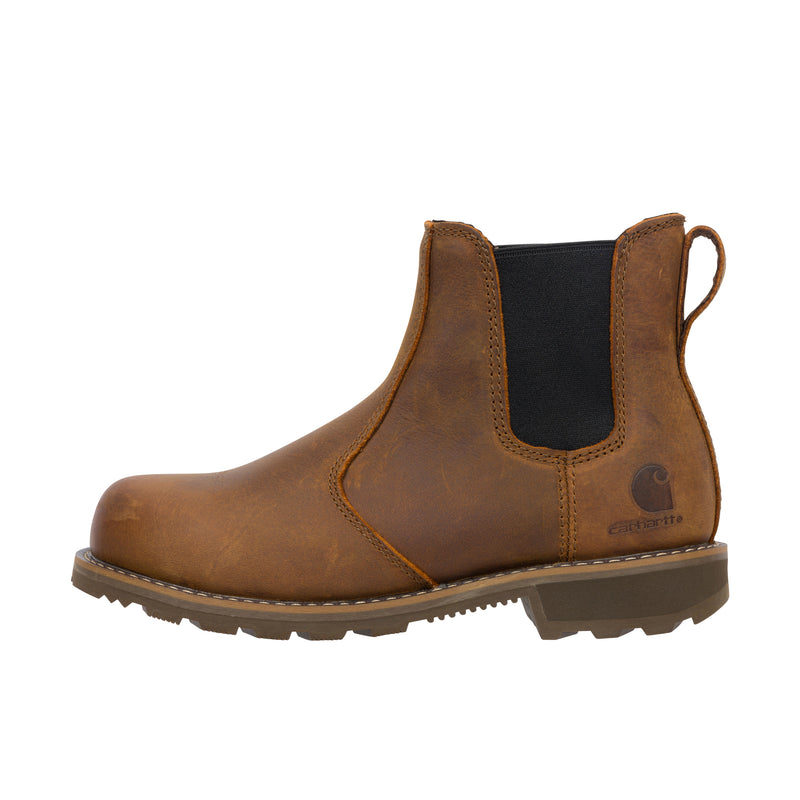 Load image into Gallery viewer, Carhartt Frontier Water Resistant Chelsea Steel Toe Left Profile
