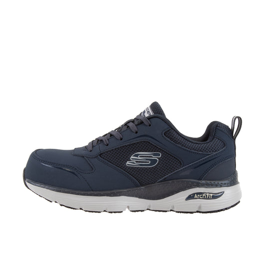 Skechers Arch Fit~Angis Composite Toe Left Profile