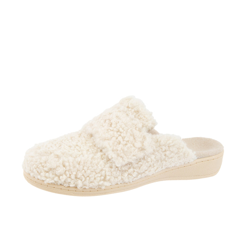 Load image into Gallery viewer, Vionic Womens Gemma II Mule Slippers Cream
