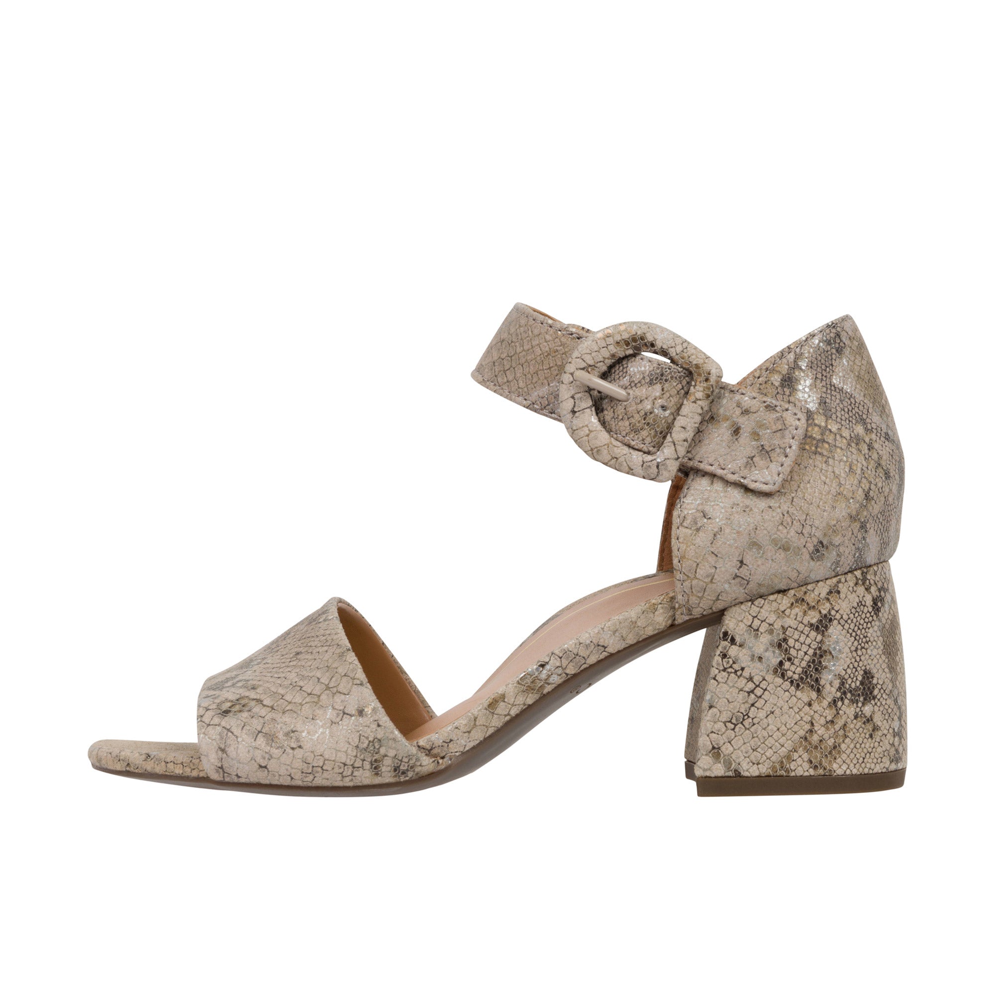 Vionic Womens Chardonnay Heeled Sandal Oatmeal