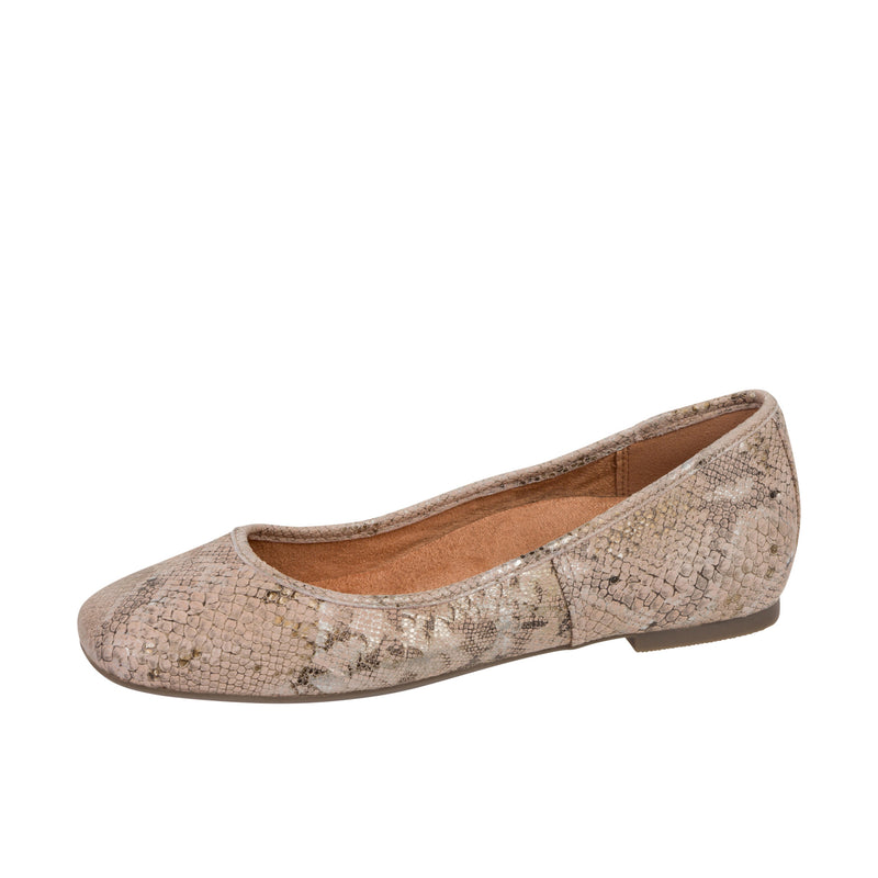 Load image into Gallery viewer, Vionic Womens Orinda Square Toe Ballet Flat Rose

