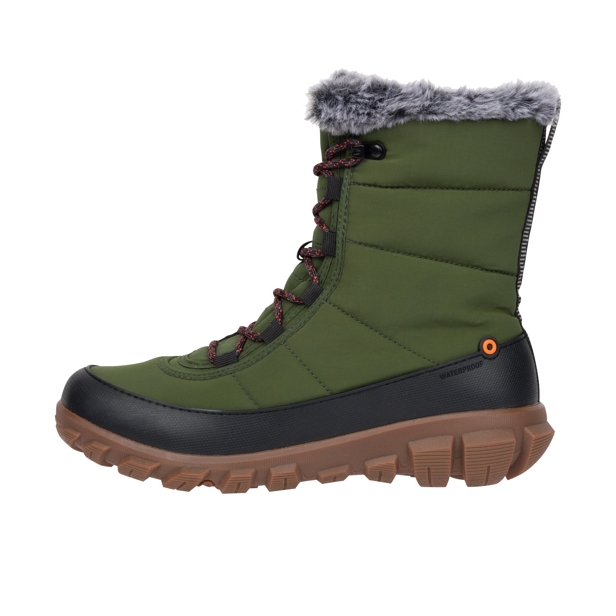 Bogs Womens Cedar Quilt Lace Olive